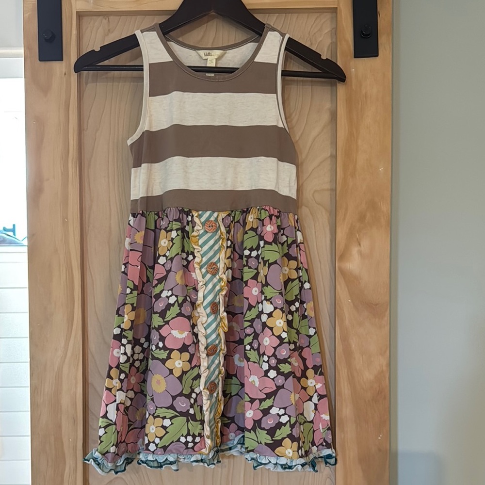 Matilda Jane Tan Brown Sleeveless Sundress